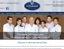 Tablet Screenshot of altamashclinic.com